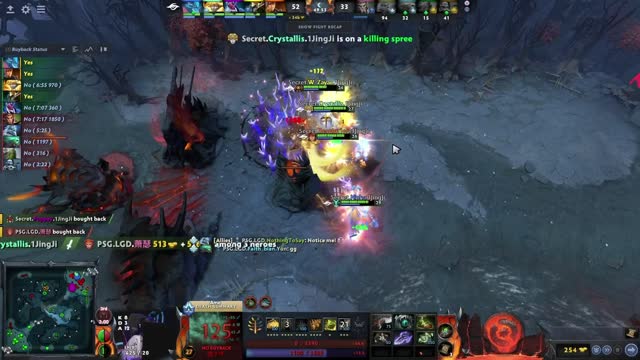 Crystallis kills PSG.LGD.Ame!