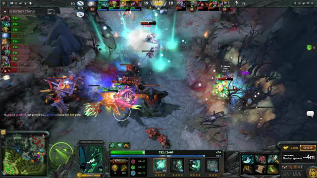 EG.Arteezy gets a triple kill!