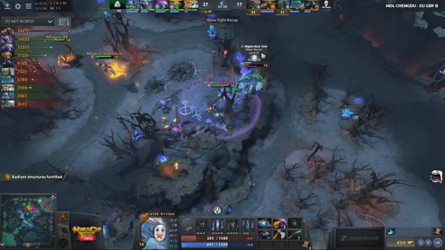 Mineski.Nikobaby gets a double kill!