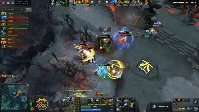 Fnatic.Dj kills Sneyking!