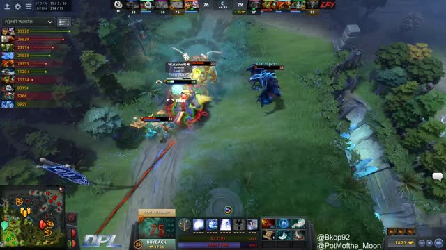 LFY.Monet kills VG.eLeVeN!