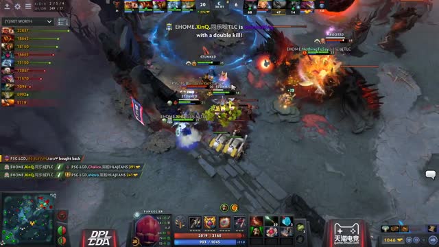 EHOME.XinQ gets a double kill!