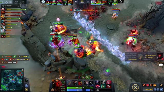 EG.Arteezy gets a double kill!