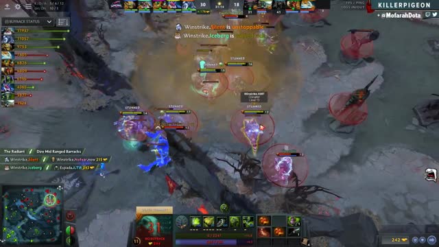 Winstrike teamwipes Dire!