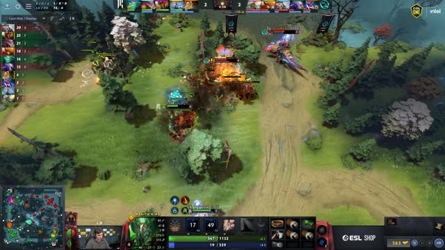 Arteezy kills ThunderP.Sacred!