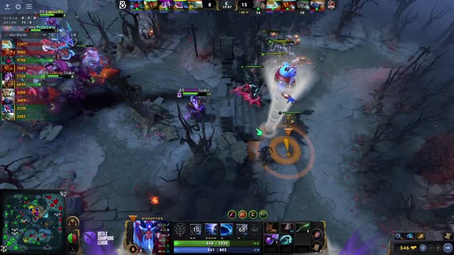 Dendi kills part one!