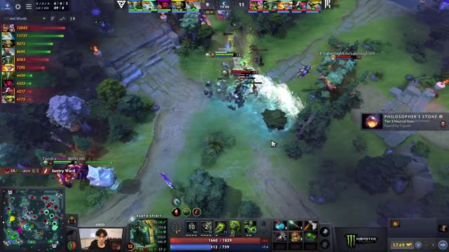 Arteezy kills Topson!