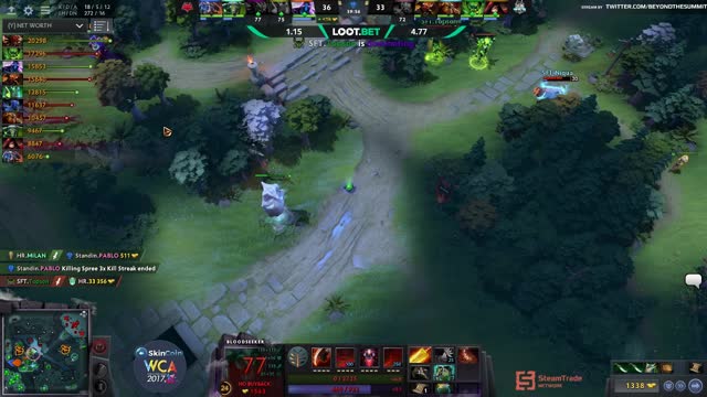 topson gets a triple kill!