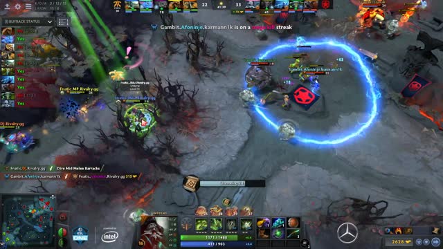 Afoninje gets a double kill!