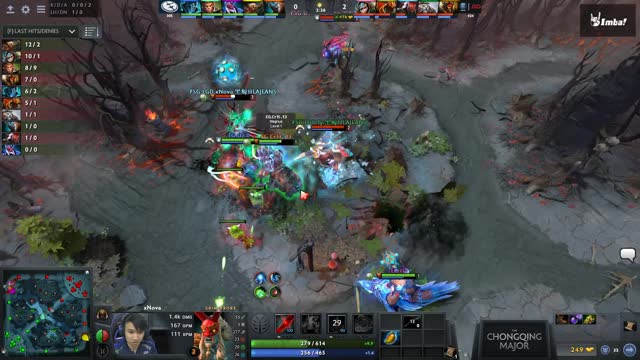 EG.Arteezy kills LGD.xNova!