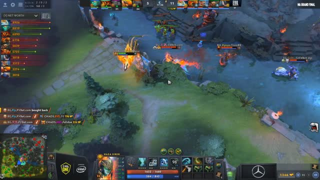 EG.Arteezy gets a double kill!