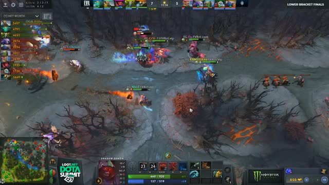 EG.Arteezy kills Peksu!