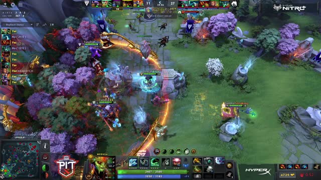 TSpirit.Collapse's triple kill leads to a team wipe!