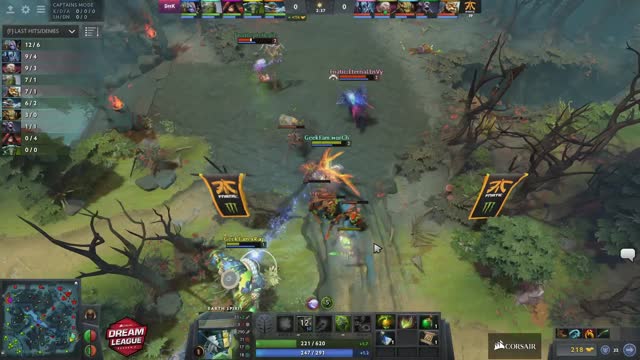 мαrCh`  takes First Blood on Fnatic.PieLieDie!