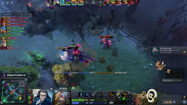 OmaR kills LeBronDota!