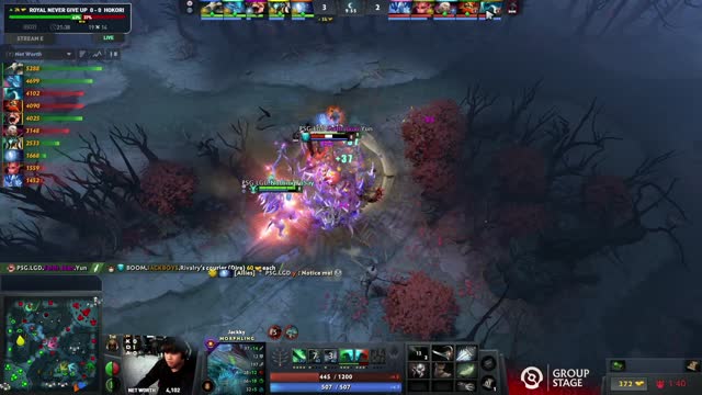 PSG.LGD.NothingToSay kills BOOM.JACKBOYS!