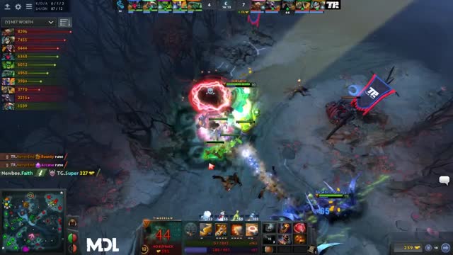 Newbee.Faith kills LFY.Super!