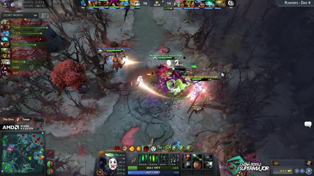 Newbee.Sccc kills VG.eLeVeN!