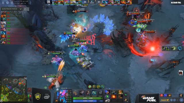 EG.Arteezy kills Newbee.MSS!