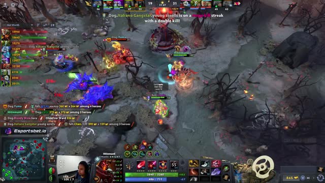 HitinmunE's ultra kill leads to a team wipe!