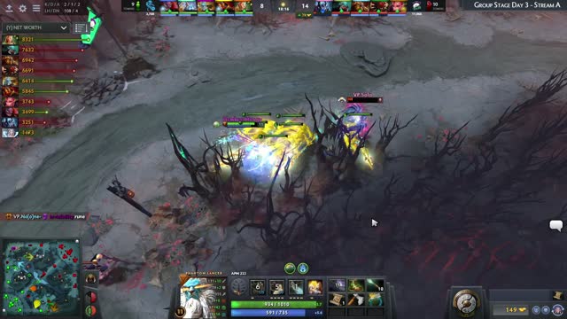 Newbee.uuu9/Moogy kills VP.Solo!