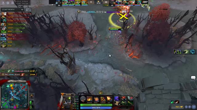 TNC.Armel gets a double kill!