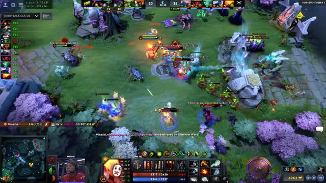 Mineski gets 2 kills!