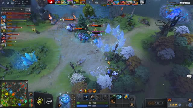 EG.Arteezy kills Pandas.MoonMeander!