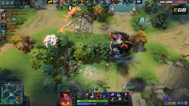 Na`Vi.Dendi kills TSpirit.fng!