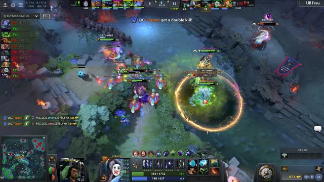 OG teamwipes PSG.LGD!