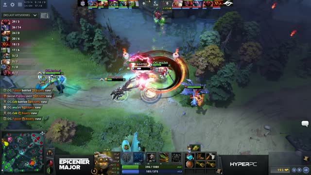 Topson takes First Blood on Secret.zai!