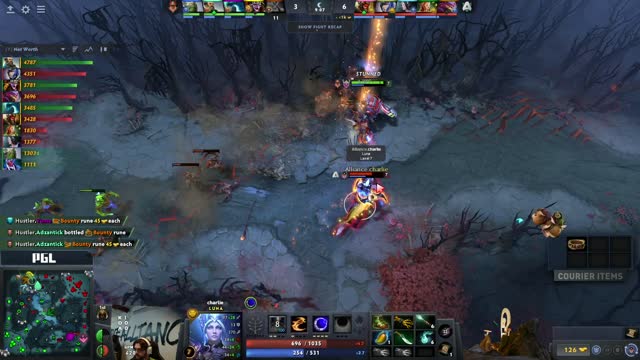 Hustler and Alliance trade 1 for 1!
