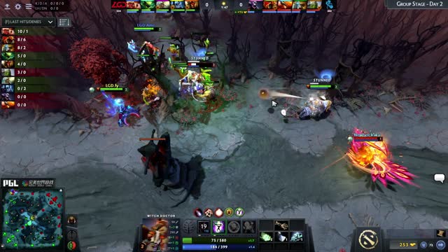 LGD.xNova takes First Blood on Newbee.Faith!