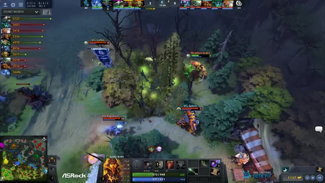 VG.Fenrir kills Newbee.kaka!