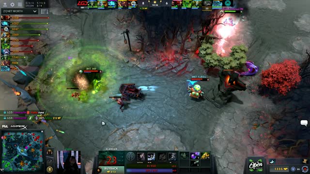 LGD gets 2 kills!