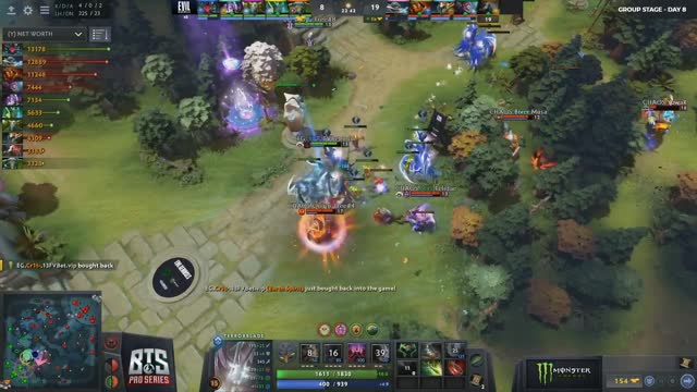 EG.Arteezy gets a double kill!