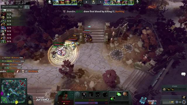 Mski.iceiceice takes First Blood on BurNIng!