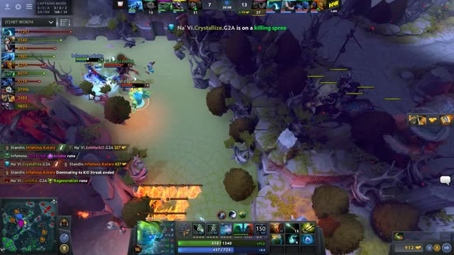 Na`Vi.Crystallize's ultra kill leads to a team wipe!