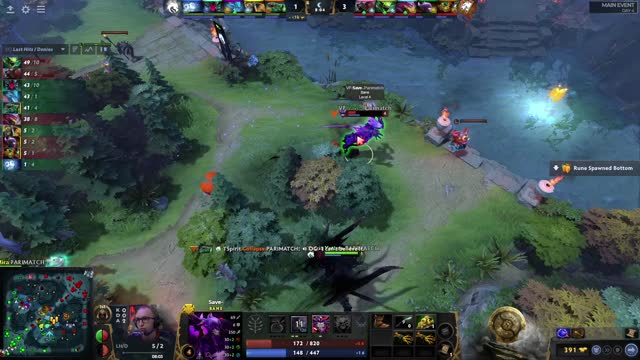 TSpirit.Yatoro kills VP.Save!