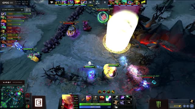 w33 kills Na`Vi.LeBronDota!