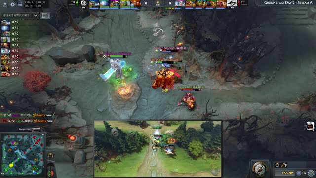 VG.eLeVeN takes First Blood on Secret.Puppey!