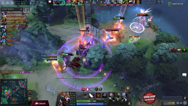 Fnatic.Abed gets a triple kill!