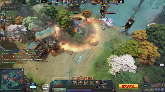 Topson gets a double kill!