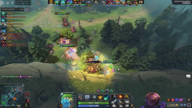 Fnatic.Abed kills RNG.Flyby!