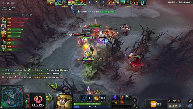 Rupido gets a double kill!