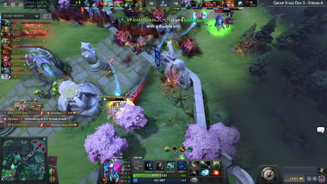 VP.Ramzes666 gets a double kill!