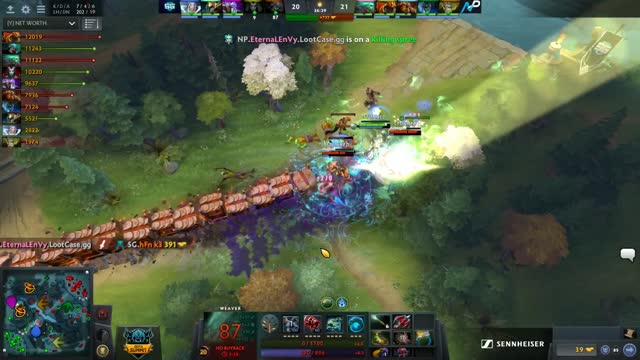 Fnatic.EternaLEnVy gets a double kill!