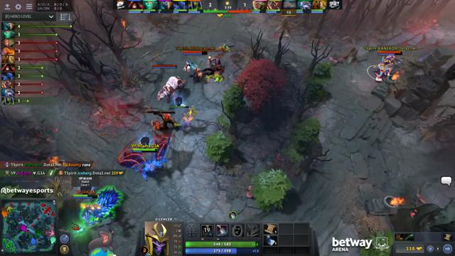 VP.No[o]ne-♥ kills TSpirit.Iceberg!