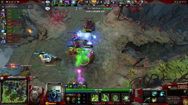EG.Universe's double kill leads to a team wipe!