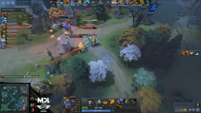 PSG.LGD gets 2 kills!